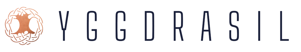 Yggdrasil Logo Type Navy